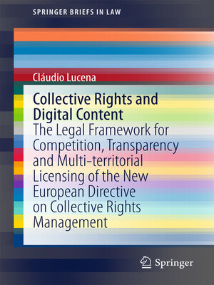 cover image of Collective Rights and Digital Content